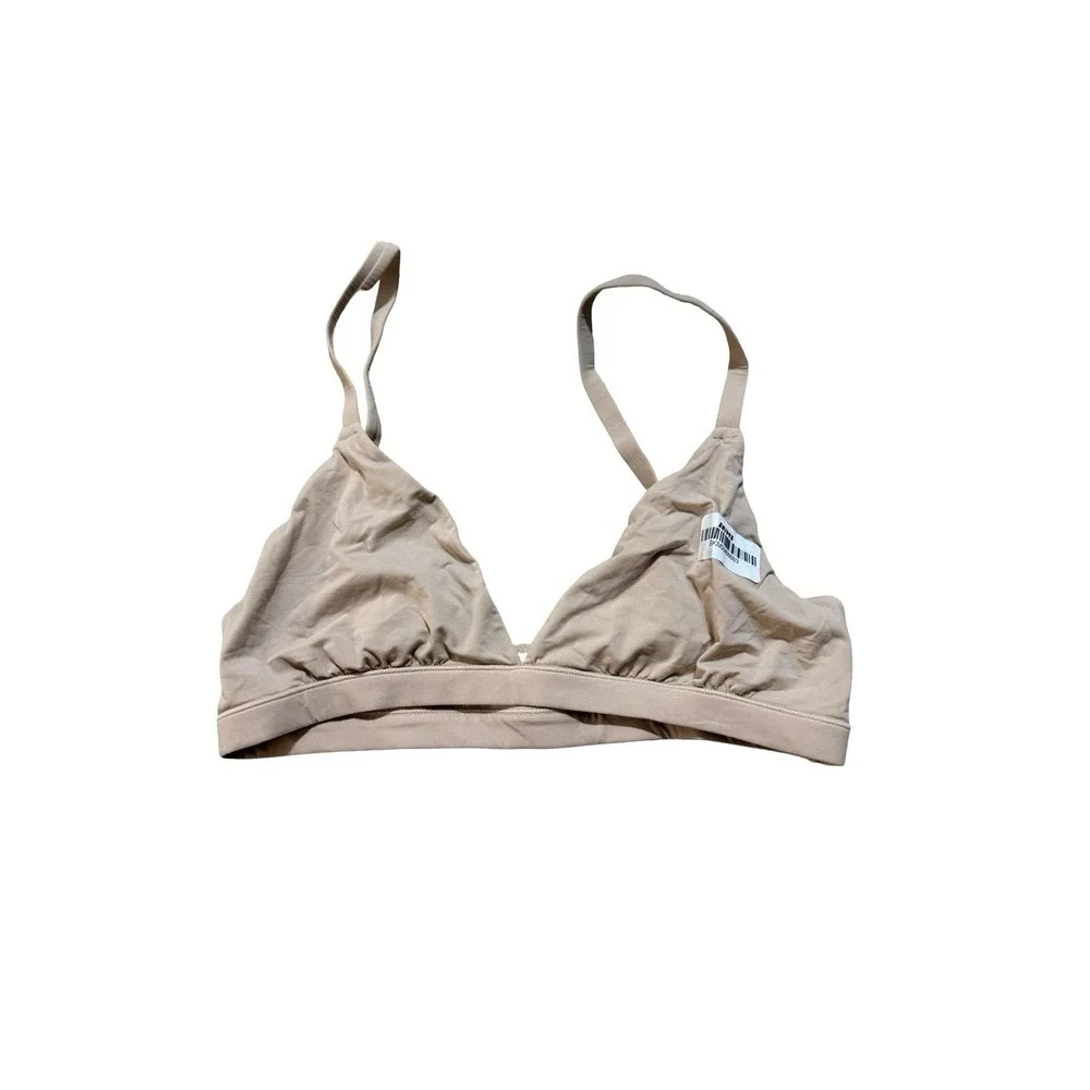 Skims Fits Everybody Triangle Bralette - Clay - Large - NWOT - Picture 3 of 6